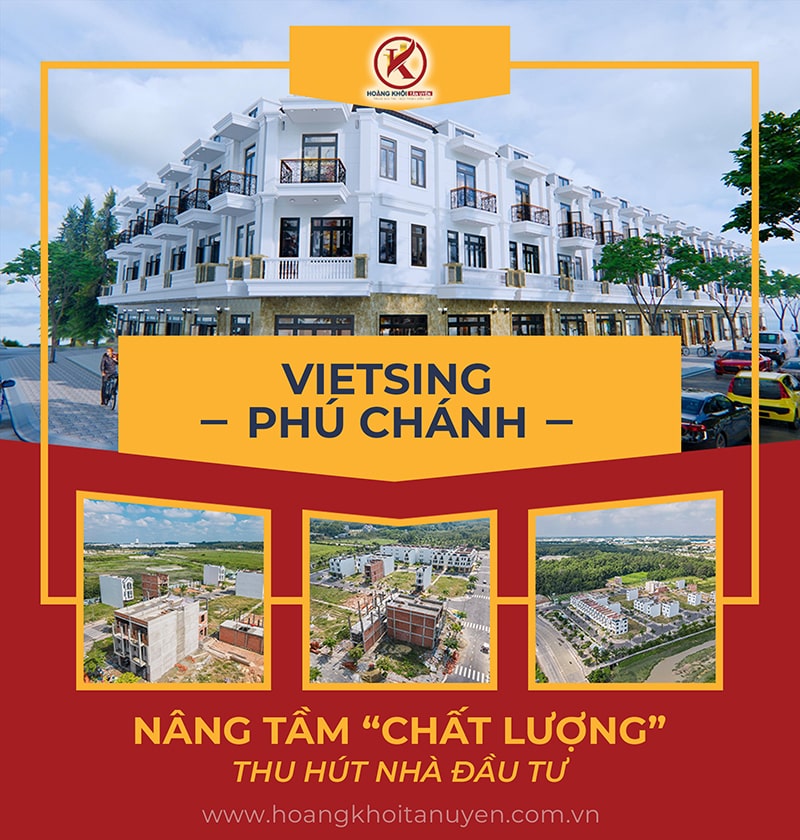 Dự án Khu nhà ở VIETSING – Phú Chánh