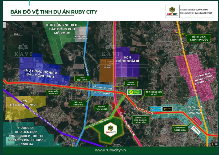 Khu đô thị Ruby City Đồng Xoài Bình Phước - Đô thị xanh giữa lòng thành phố 